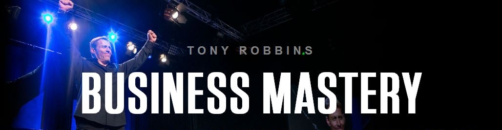 Tony Robbins Business Mastery Amsterdam Nederland juni 2017 Banner