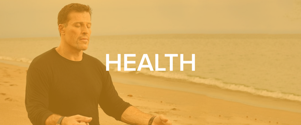 Tony Robbins Video's Health